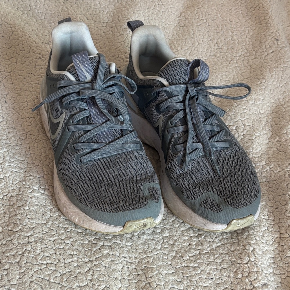 Nike Gray Athletic Shoes